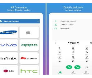 تمام کدهای Android و iPhone در یک برنامه