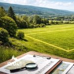 تصویر یک زمین سر سبز در شمال ایران